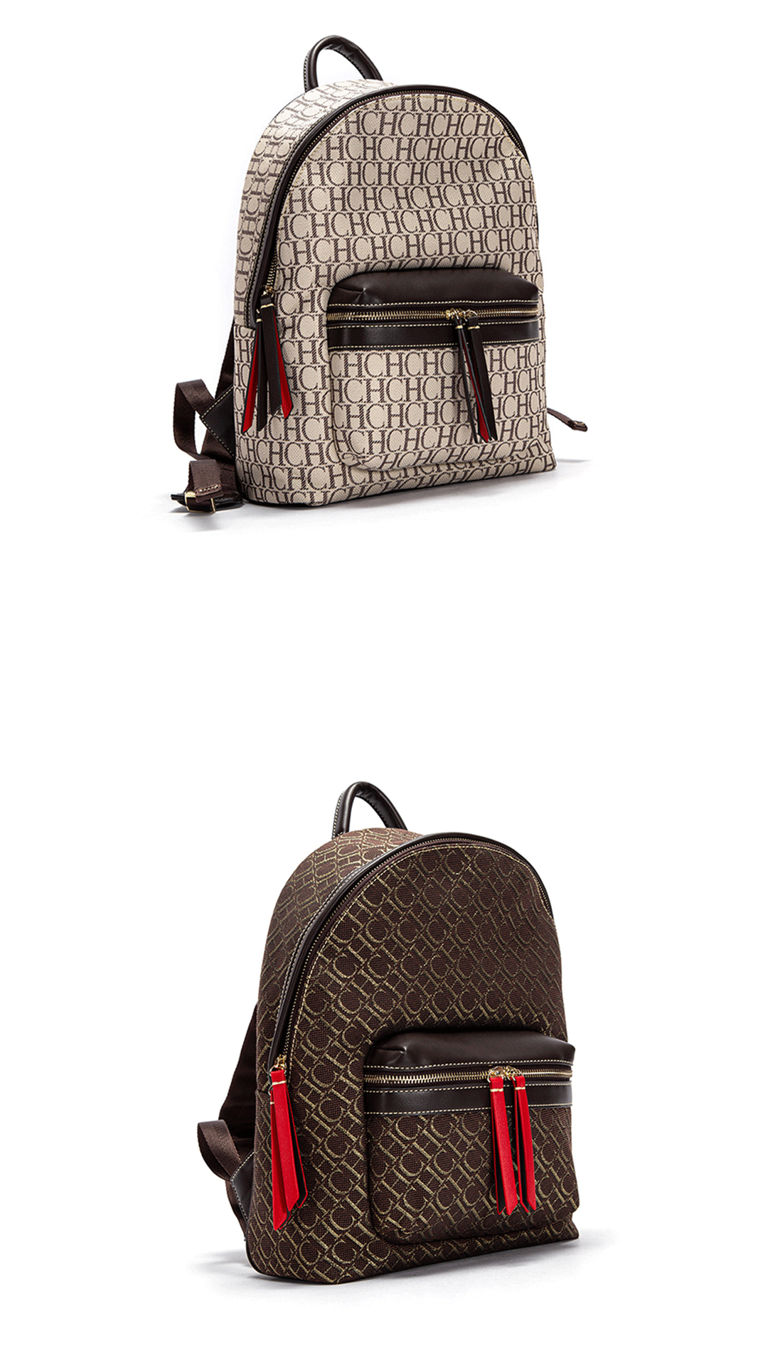 Exquisite Luxury Brand 2025 New Letter Printed Luxury Brand Designer Large Capacity Travel Backpack for Male and Female Students Handbag