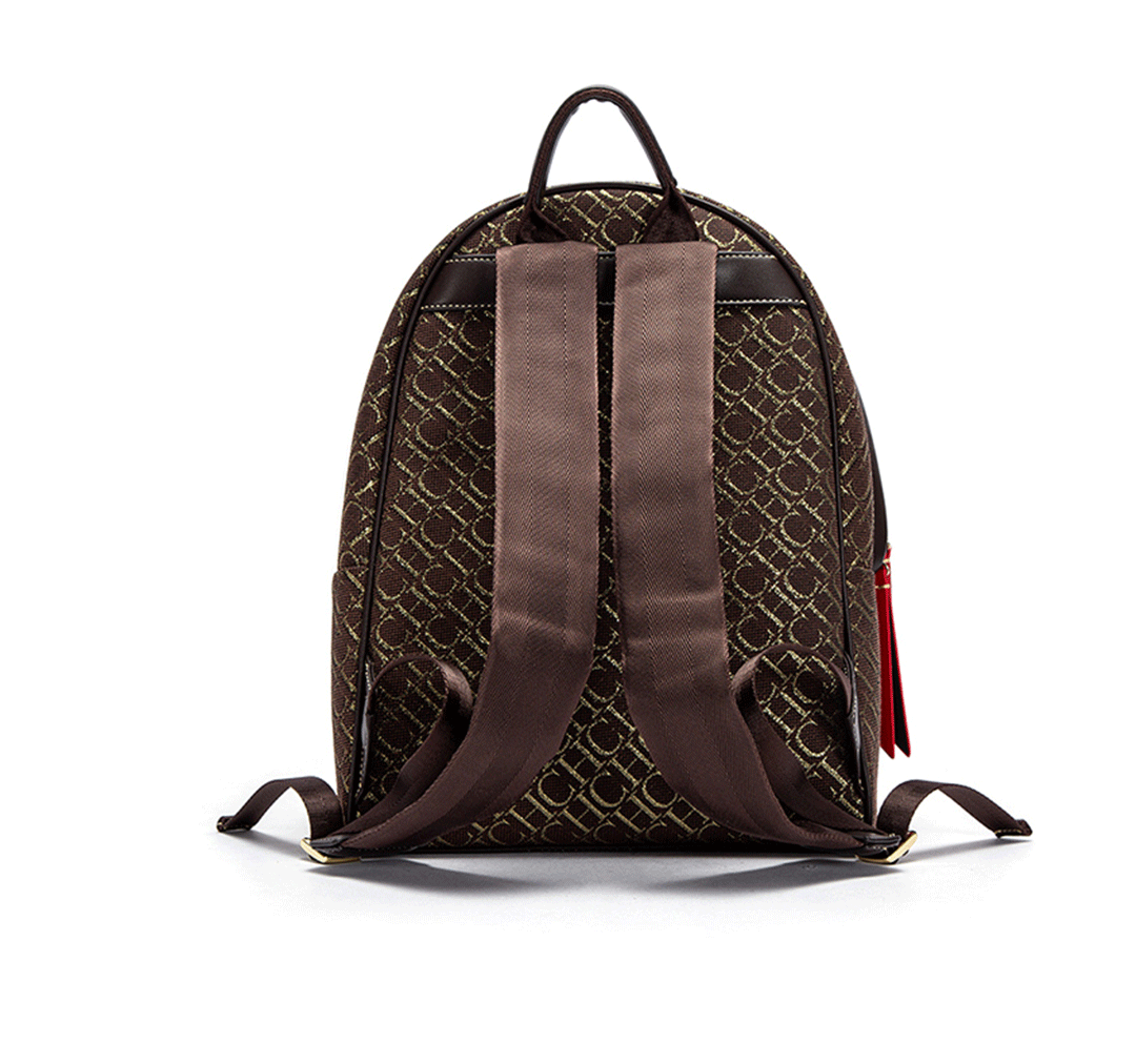 Exquisite Luxury Brand 2025 New Letter Printed Luxury Brand Designer Large Capacity Travel Backpack for Male and Female Students Handbag