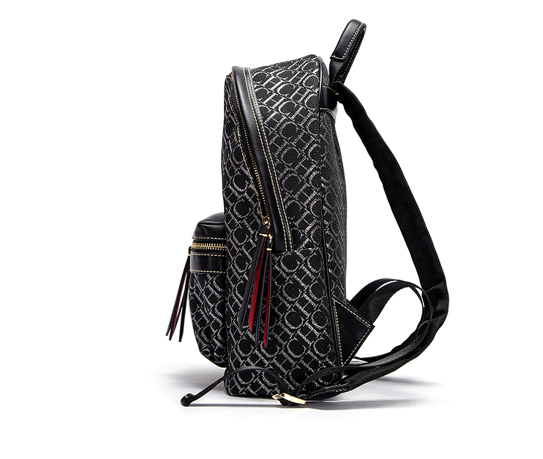 Exquisite Luxury Brand 2025 New Letter Printed Luxury Brand Designer Large Capacity Travel Backpack for Male and Female Students Handbag