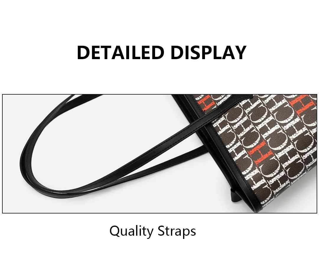 Exquisite and High-quality New Letter Printed Large Capacity Commuting Bag Women's Handbag Multiple Fashionable Hot Selling Bags