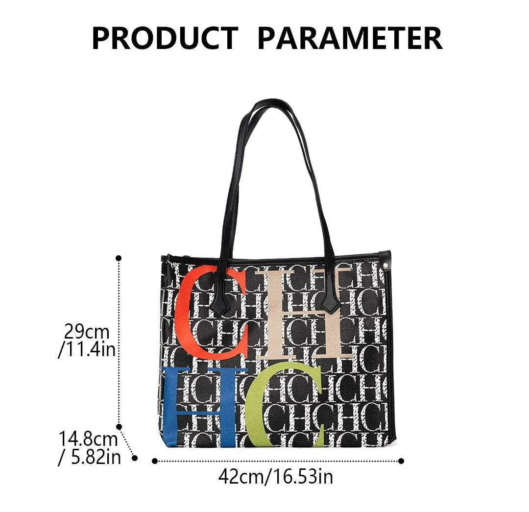 Exquisite and High-quality New Letter Printed Large Capacity Commuting Bag Women's Handbag Multiple Fashionable Hot Selling Bags