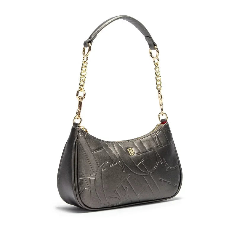 Ladies' Handbag Business Luxury Brand Fashionable Classic Retro Design Ladies' New Printed Exquisite Pattern PU Leather Handbag