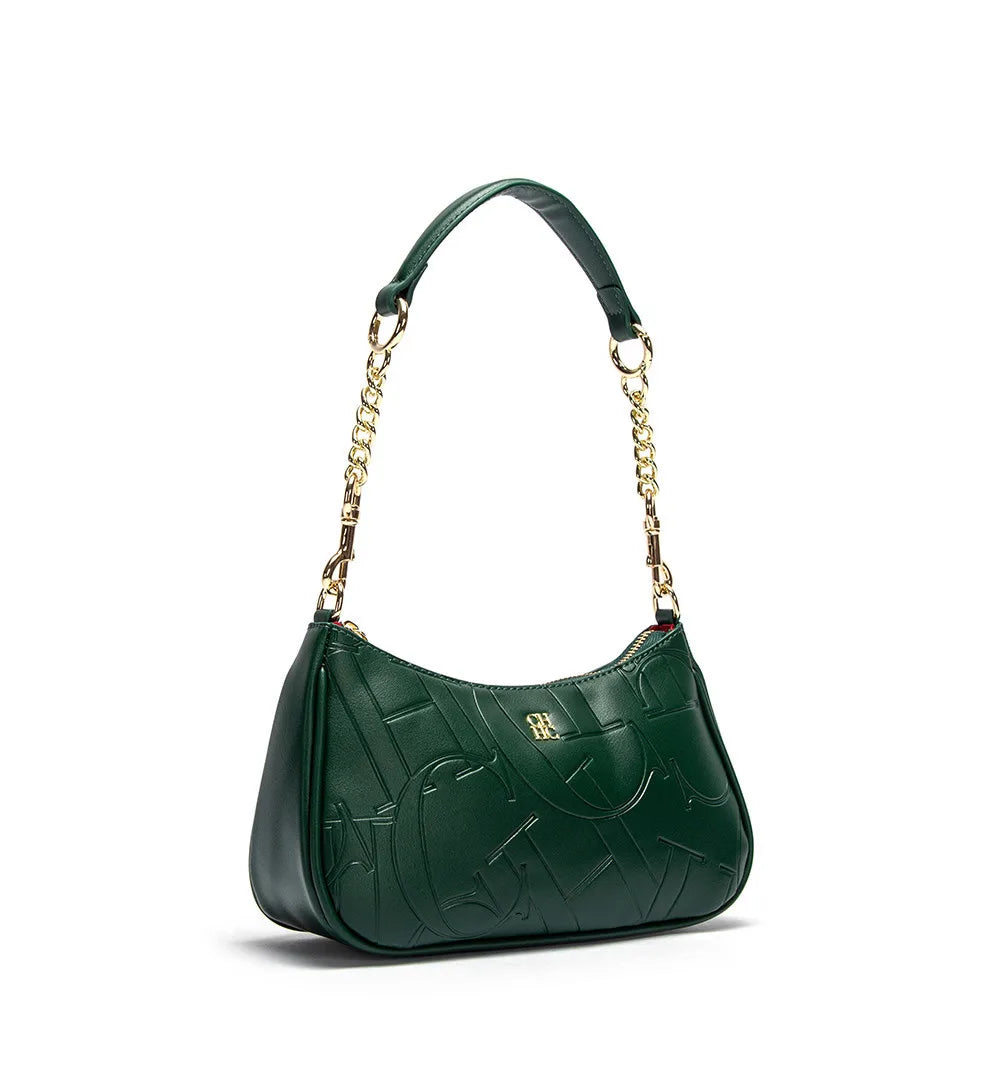 Ladies' Handbag Business Luxury Brand Fashionable Classic Retro Design Ladies' New Printed Exquisite Pattern PU Leather Handbag