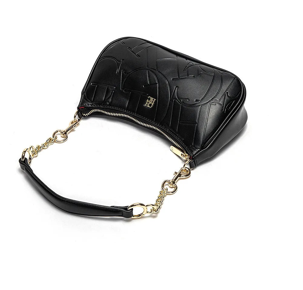 Ladies' Handbag Business Luxury Brand Fashionable Classic Retro Design Ladies' New Printed Exquisite Pattern PU Leather Handbag