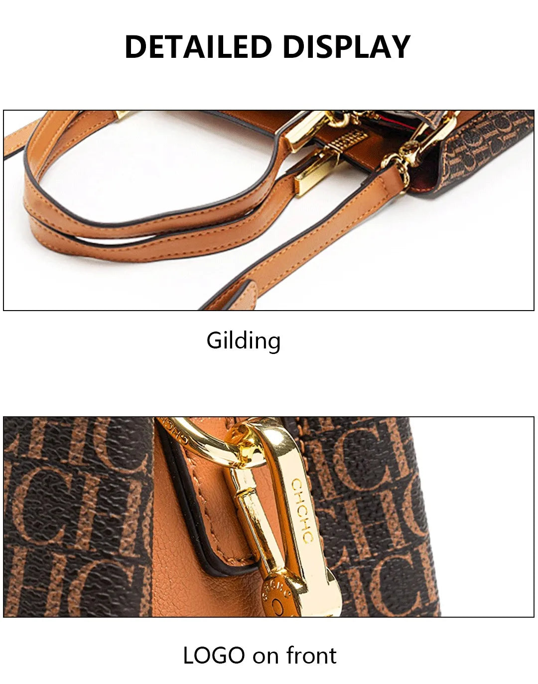 Exquisite Luxury Brand Letter Pendant Design with Letter Printing for Women's Handbags Unique Elegant Trendy Niche High-quality Women's Handbags