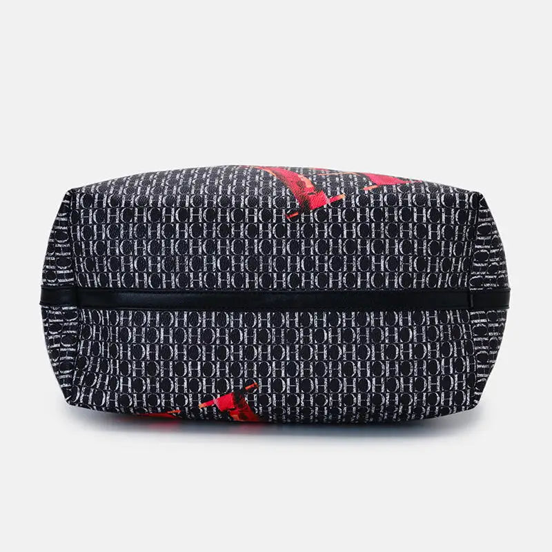 Exquisite High-quality Light Luxury Classic Letter Printed Large Capacity Women's Handbag High-quality Temperament Women's Handbag