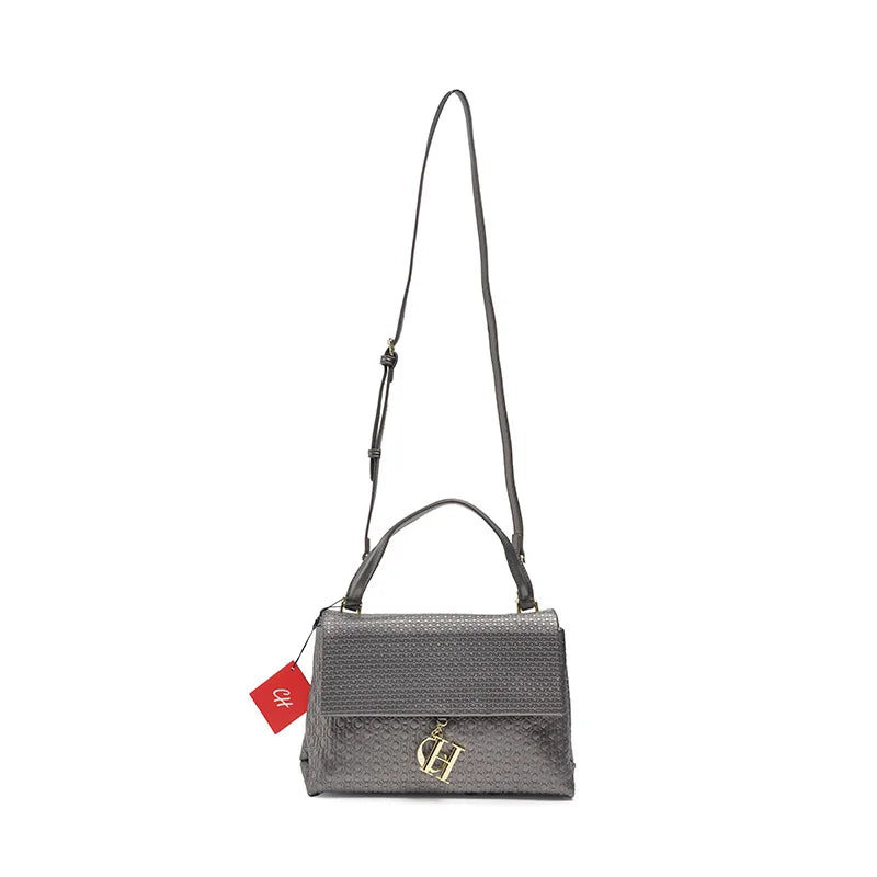 Exquisite Solid Color Brand Classic Letter Logo Buckle Women's Handbag Large Capacity High-quality Women's Elegant Lightweight Luxury Handbag