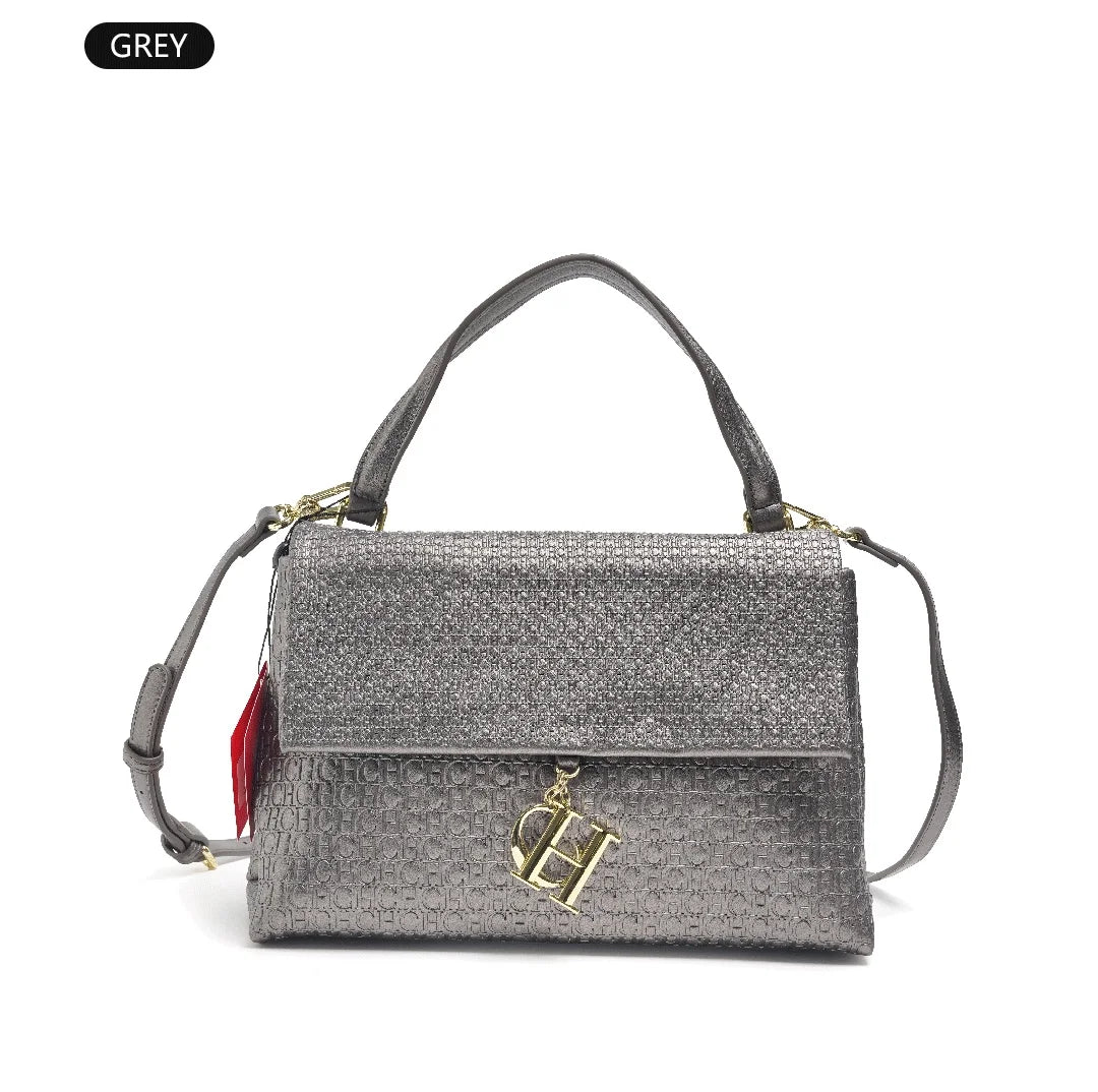 Exquisite Solid Color Brand Classic Letter Logo Buckle Women's Handbag Large Capacity High-quality Women's Elegant Lightweight Luxury Handbag