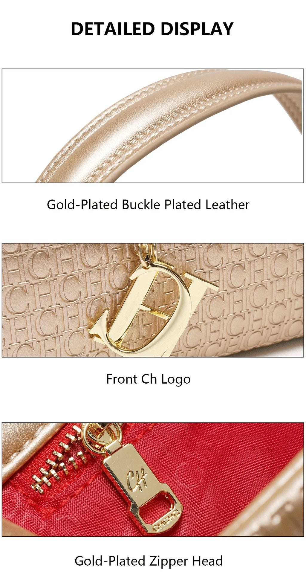 Exquisite Solid Color Brand Classic Letter Logo Buckle Women's Handbag Large Capacity High-quality Women's Elegant Lightweight Luxury Handbag