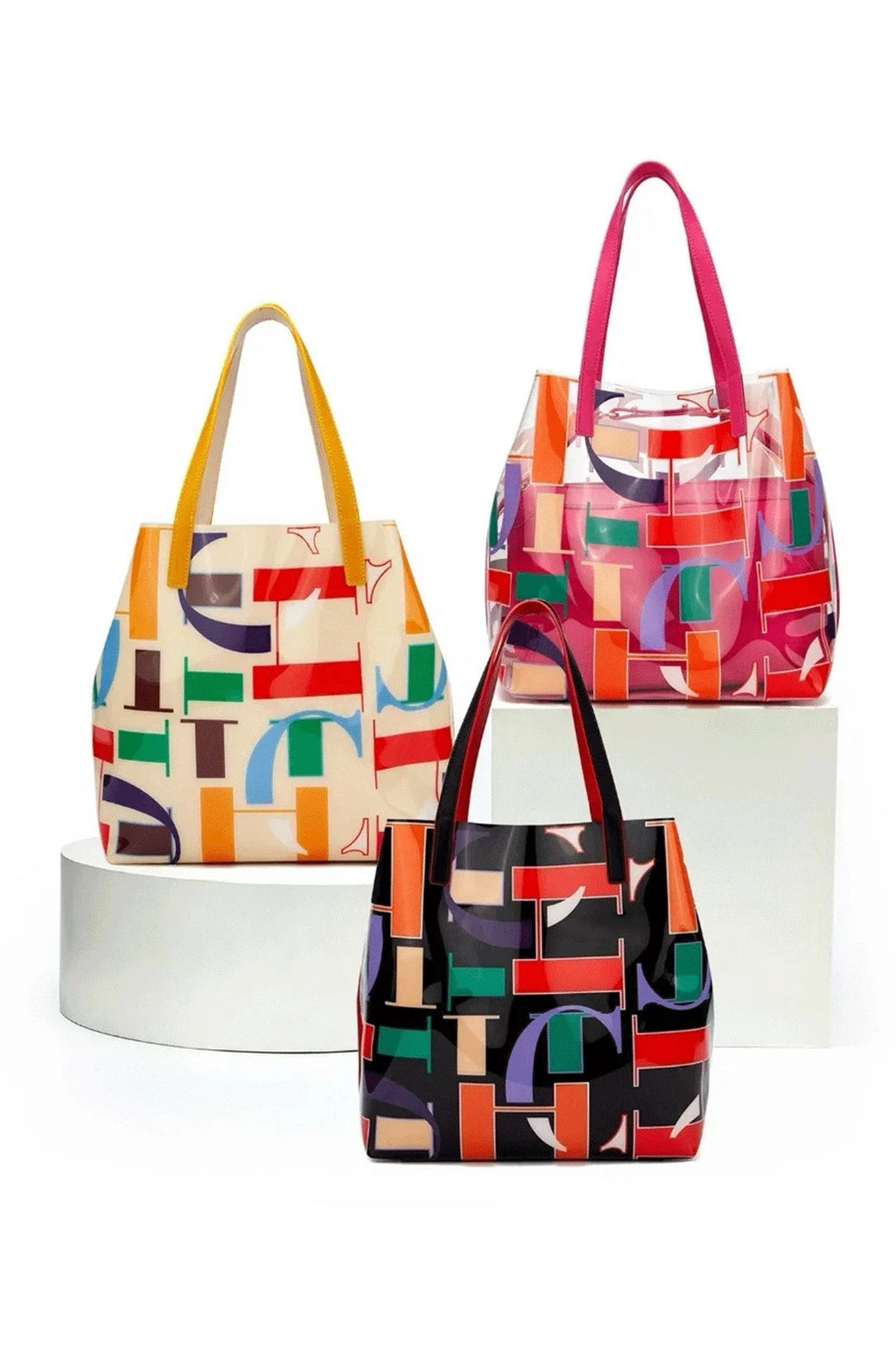 Exquisite High-quality Creative Pattern Shoulder Bag Women's Handbag Fashionable Large Capacity Elegant Shopping Women's Handbag