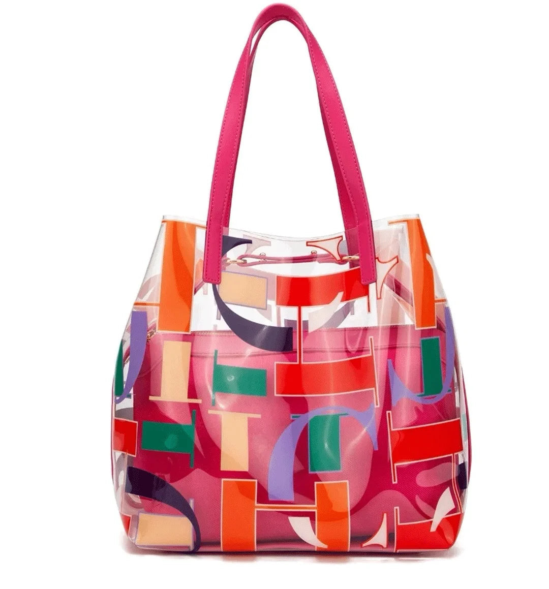Exquisite High-quality Creative Pattern Shoulder Bag Women's Handbag Fashionable Large Capacity Elegant Shopping Women's Handbag