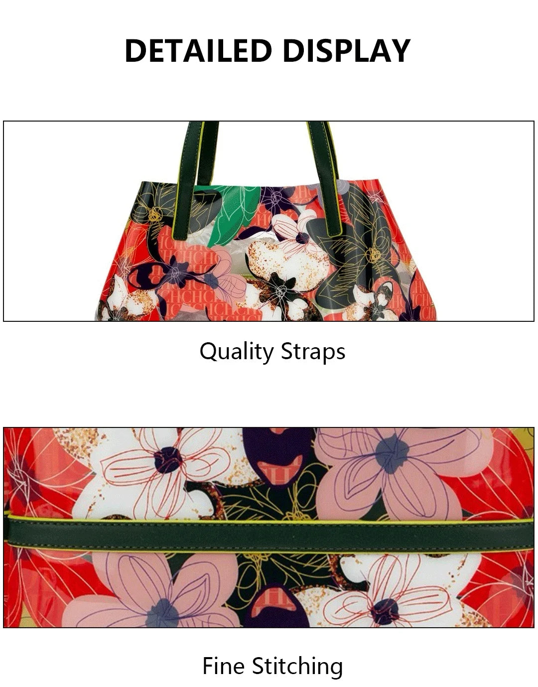 Exquisite High-quality Creative Pattern Shoulder Bag Women's Handbag Fashionable Large Capacity Elegant Shopping Women's Handbag