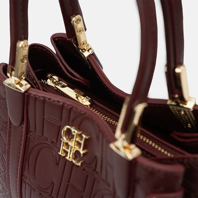 Exquisite Large Capacity Women's Multifunctional 2025 New High-quality Commuting Fashion Brand Logo Women's Handbag