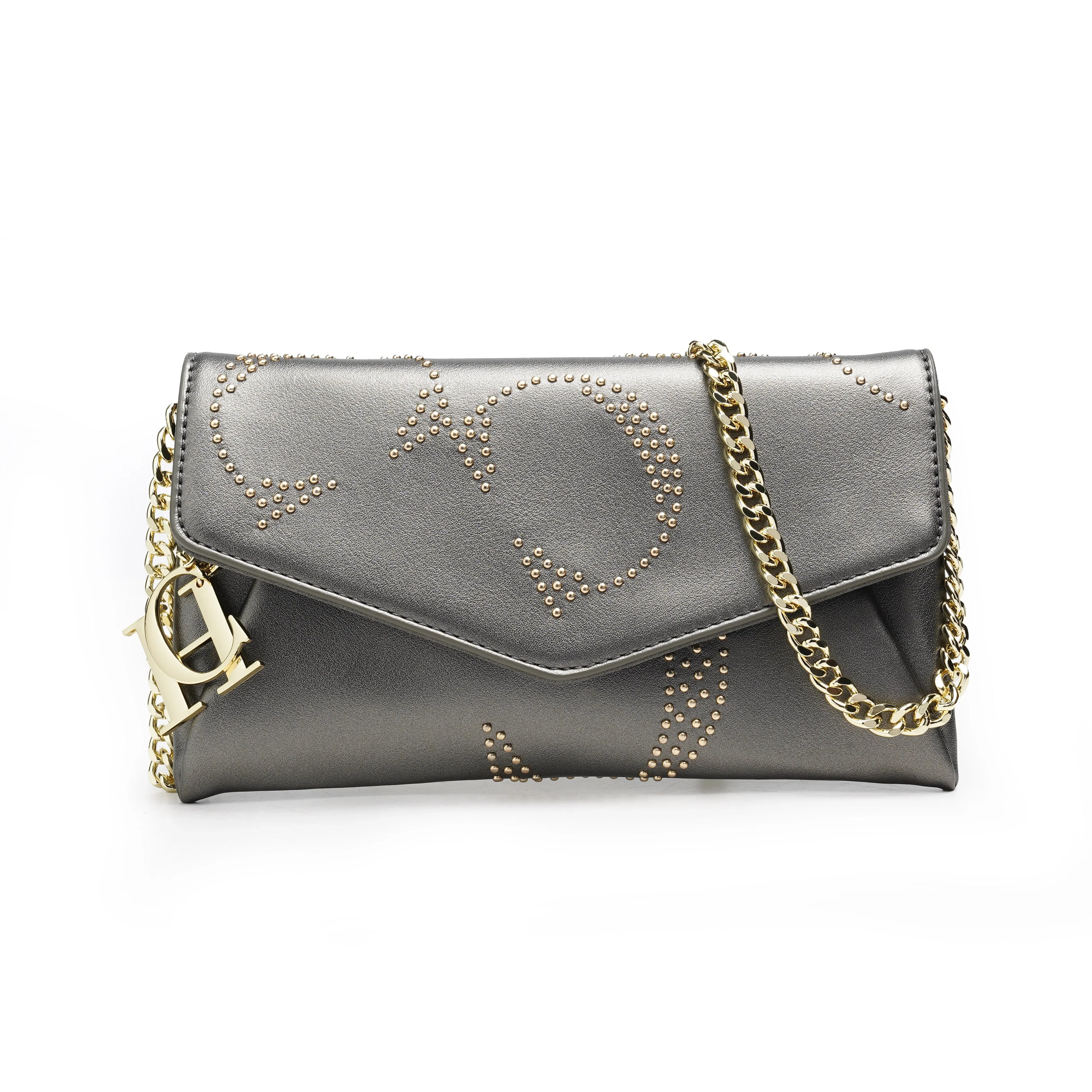 Exquisite Fashion Designer Women's Shoulder Bag Fashionable Luxury Classic Gold Chain High Quality Hardware Accessories Women's Shoulder Bag