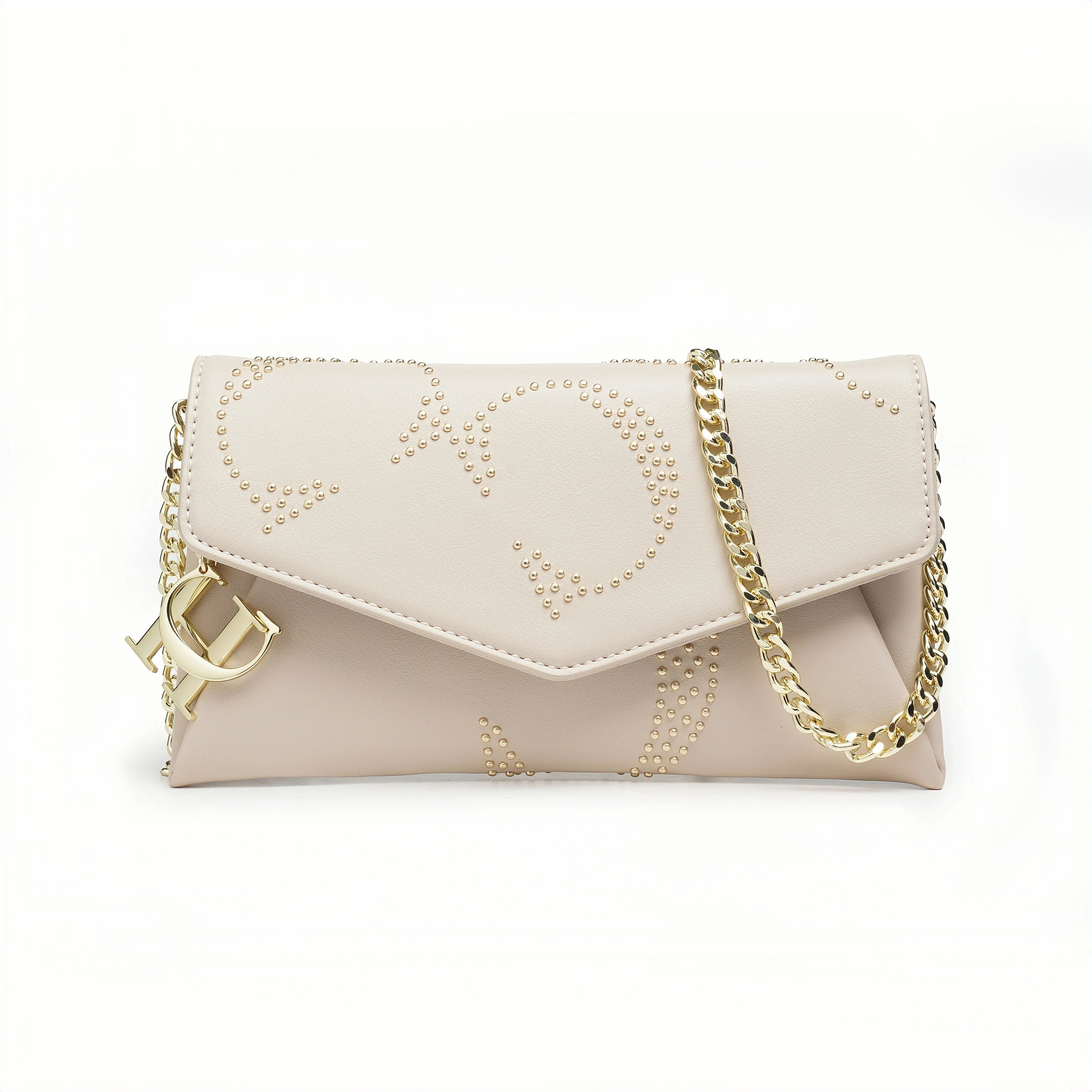 Exquisite Fashion Designer Women's Shoulder Bag Fashionable Luxury Classic Gold Chain High Quality Hardware Accessories Women's Shoulder Bag