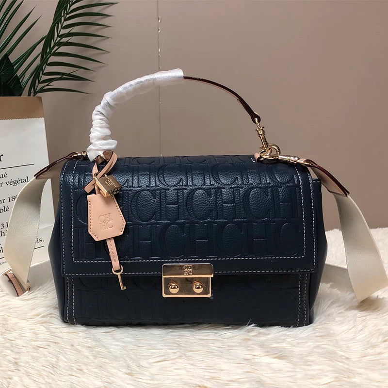 Exquisite Multifunctional Women's Handbag with High-quality PU Material Zipper Lock Fashionable and Exquisite Large Capacity Printing Commuting Women's Handbag