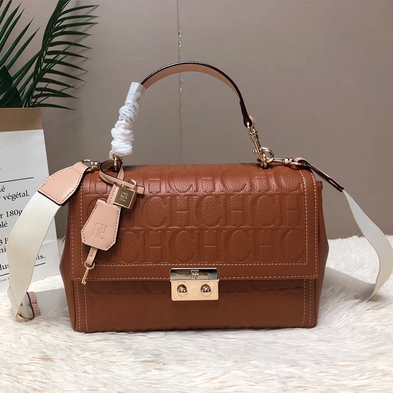 Exquisite Multifunctional Women's Handbag with High-quality PU Material Zipper Lock Fashionable and Exquisite Large Capacity Printing Commuting Women's Handbag
