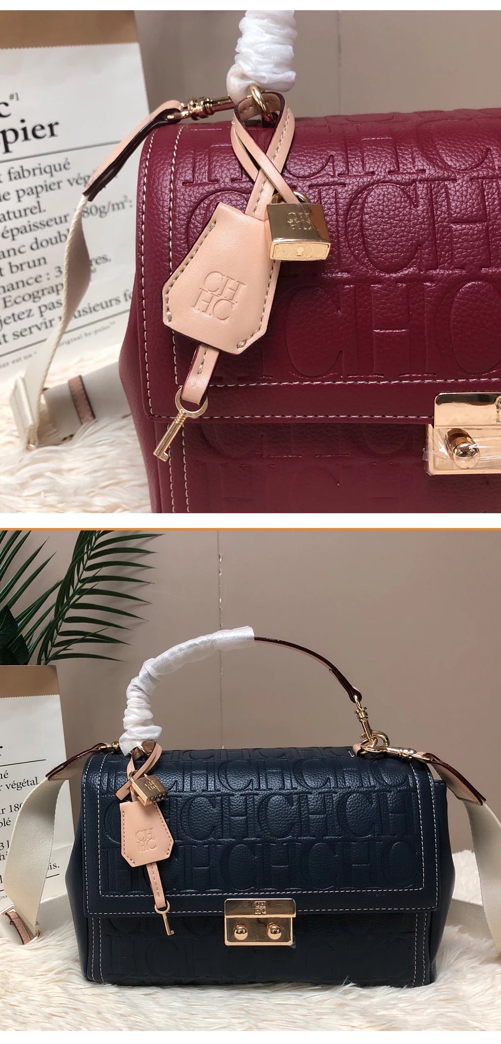 Exquisite Multifunctional Women's Handbag with High-quality PU Material Zipper Lock Fashionable and Exquisite Large Capacity Printing Commuting Women's Handbag