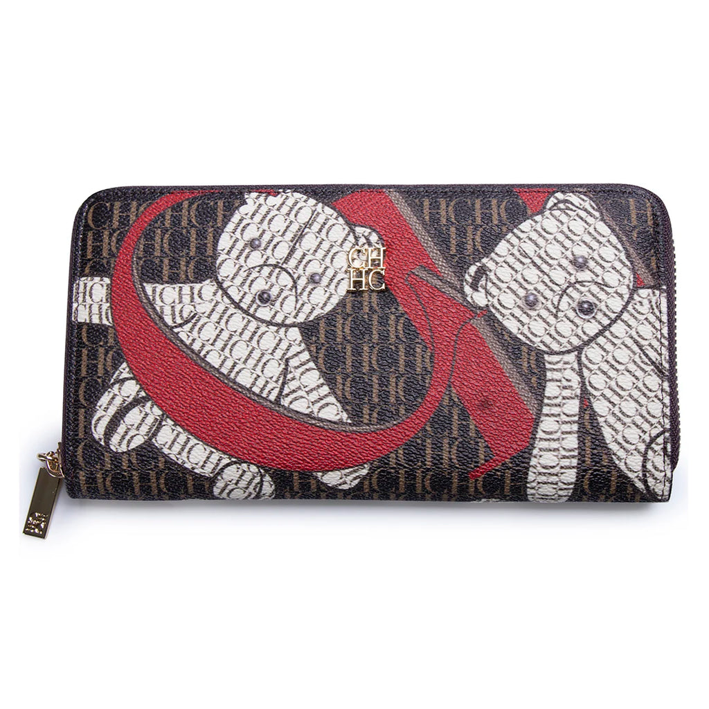 Exquisite Multi-color Women's Wallet Print Design Fashionable Classic Women's Wallet Solid Color Design High-quality Card Holder