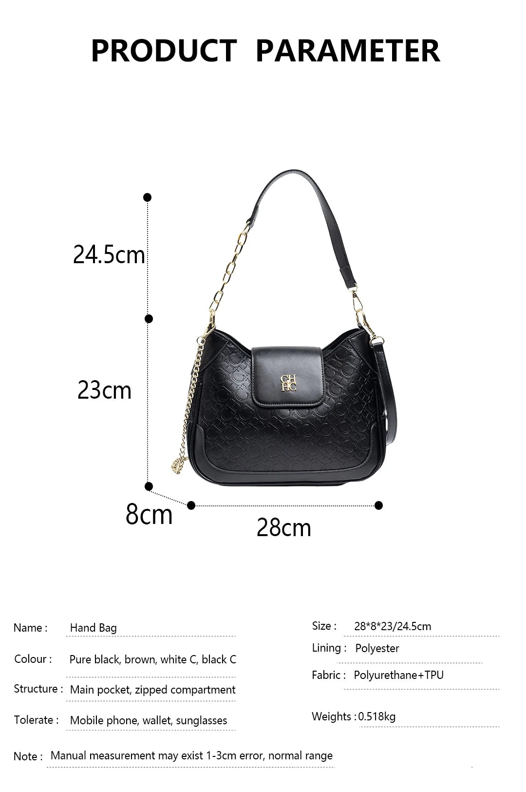 Exquisite High-quality Fashionable Multifunctional Women's Shoulder Bag High-quality Letter Printed Designer Light Luxury Brand Women's Crossbody Bag