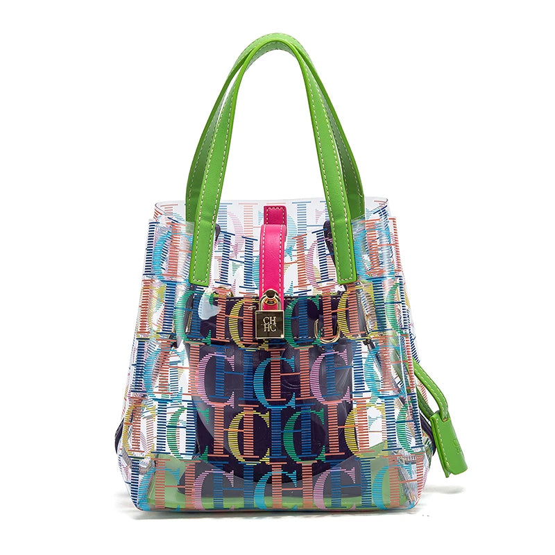 Exquisite Transparent Women's Handbag Creative Personalized Large Capacity Trendy Brand High-quality Fashion Design Women's Handbag