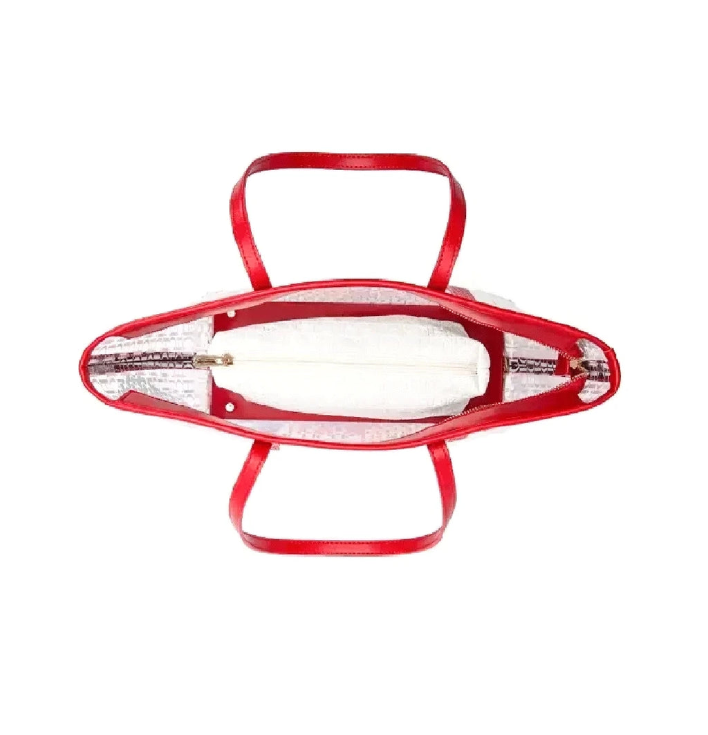 Exquisite Large Capacity Daily Casual High-quality Women's Handbag with High Sense of Women's Temperament Colorful Double-layer Shoulder Bag