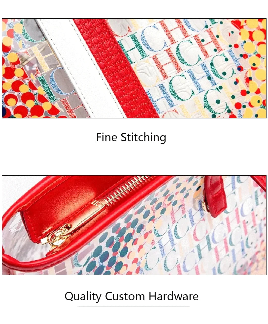 Exquisite Large Capacity Daily Casual High-quality Women's Handbag with High Sense of Women's Temperament Colorful Double-layer Shoulder Bag