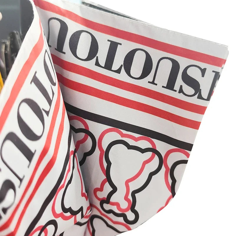 Exquisite and High-quality Windproof Automatic Commuting Folding Umbrella with Cute Printing and Creative Letter Design Straight Handle Multifunctional Umbrella
