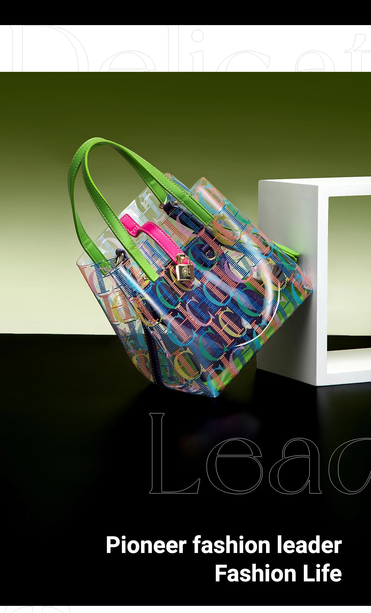 Exquisite Transparent High-quality Creative Personalized Trendy Shoulder Bag Brand for Women Fashionable Design for Women's Handbags