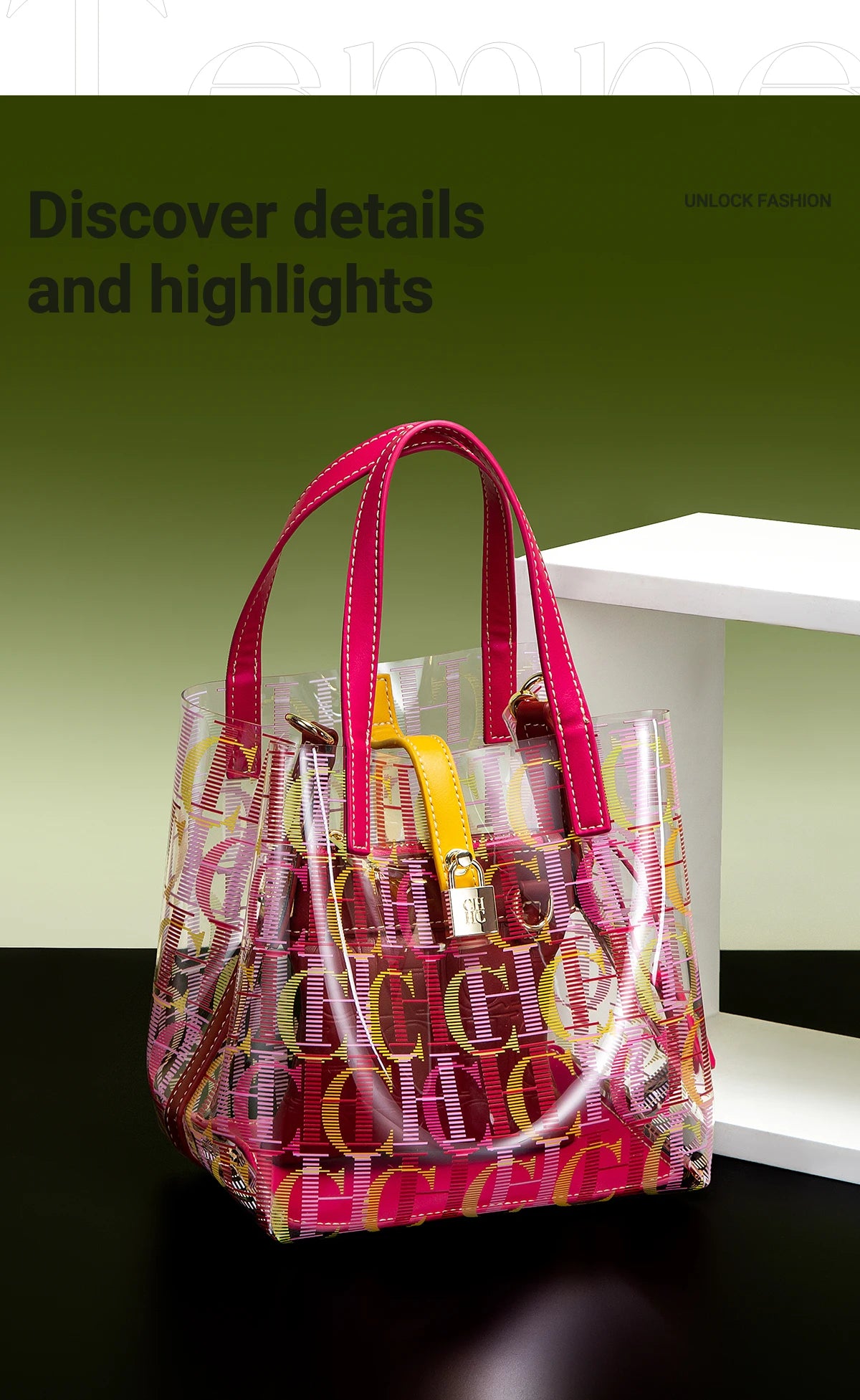 Exquisite Transparent High-quality Creative Personalized Trendy Shoulder Bag Brand for Women Fashionable Design for Women's Handbags