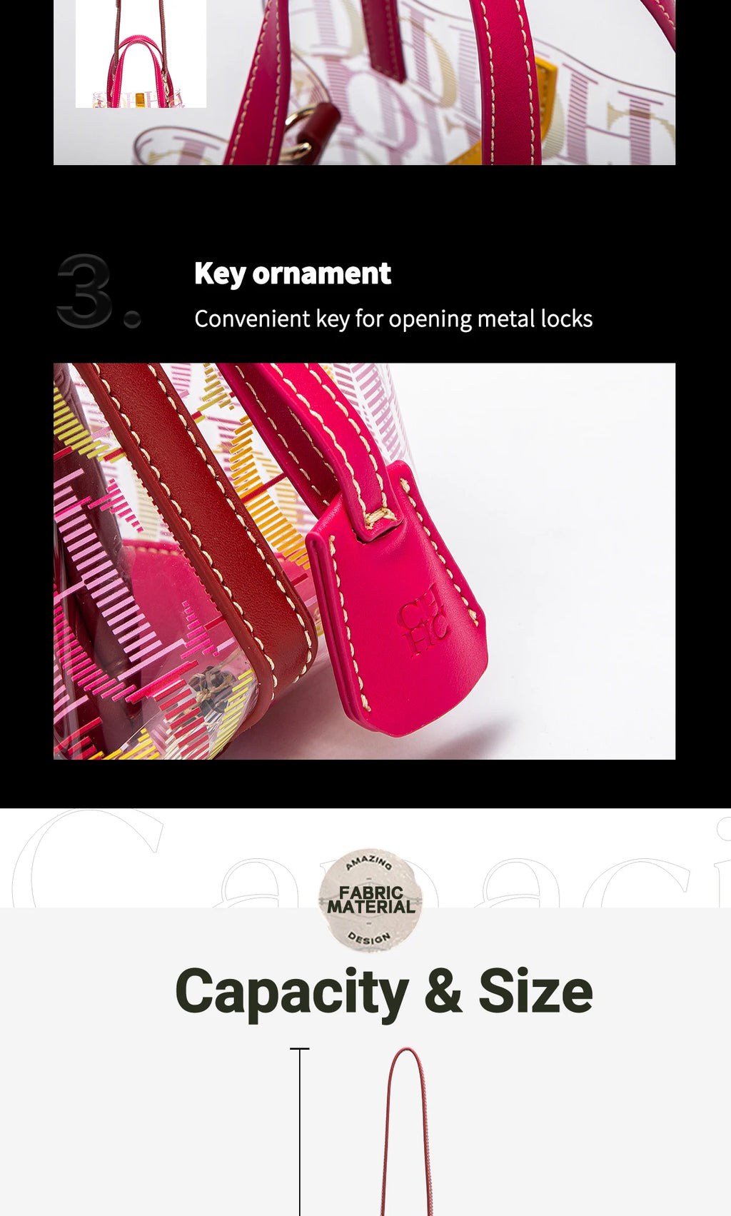 Exquisite Transparent High-quality Creative Personalized Trendy Shoulder Bag Brand for Women Fashionable Design for Women's Handbags