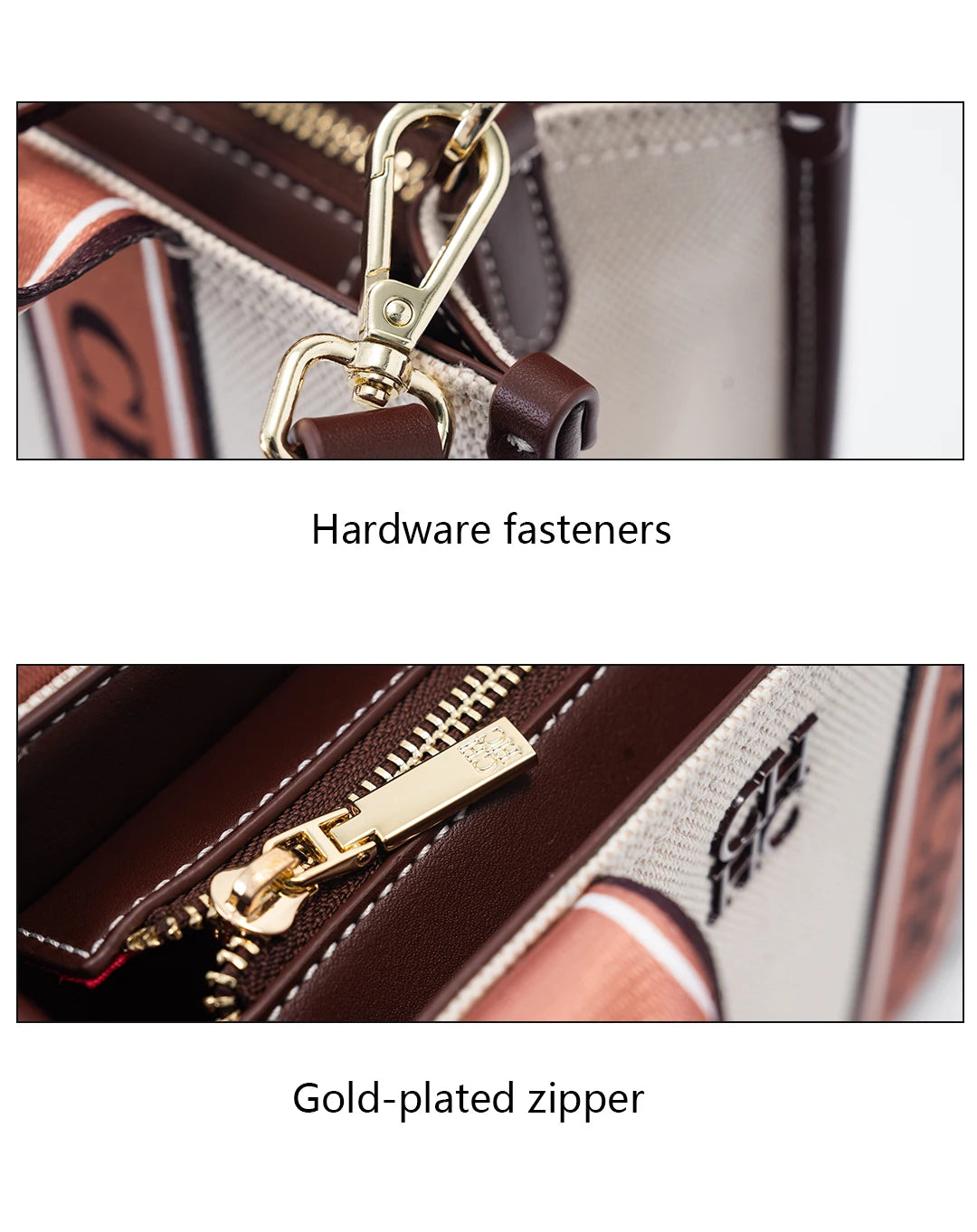 Exquisite and High-quality Women's Handbag Made of High-quality PU Material Durable and Fashionable Boutique Brand Logo Women's Commuting Shoulder Bag