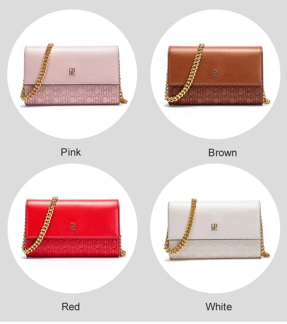 Exquisite Craftsmanship Women's Chain Bag Light Luxury Design Temperament Crossbody Bag 2025 New Classic Chain Bag Women's Crossbody Bag