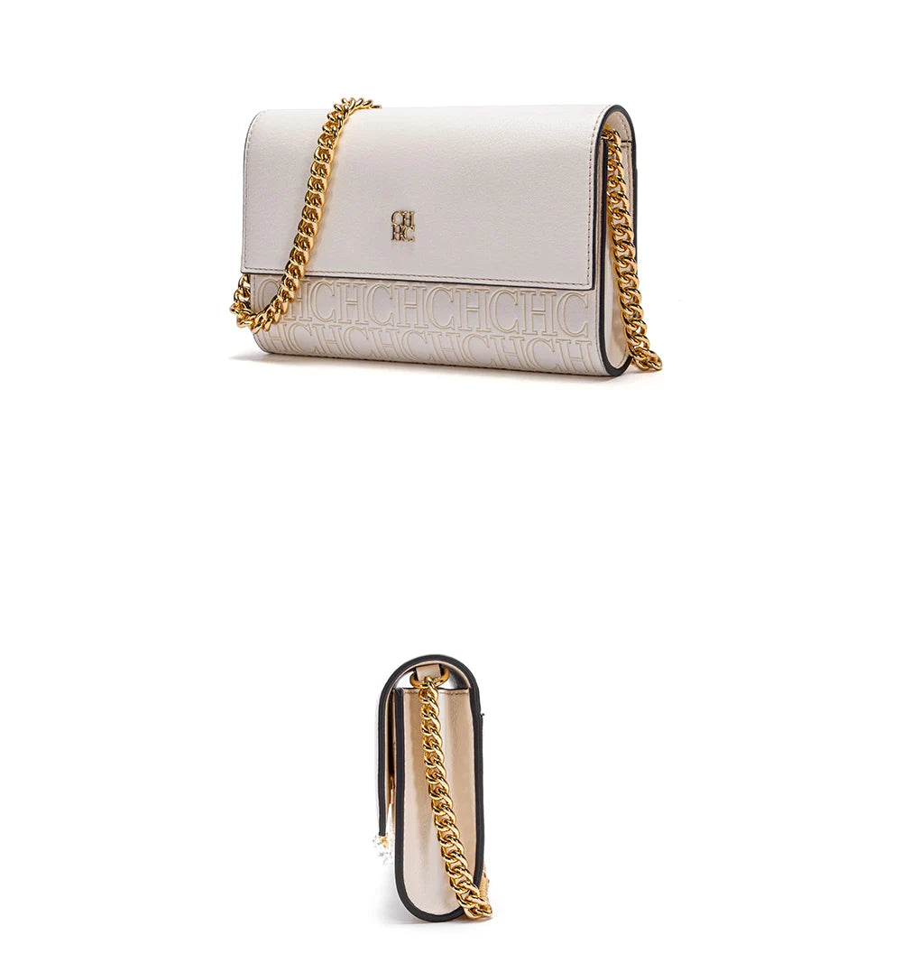 Exquisite Craftsmanship Women's Chain Bag Light Luxury Design Temperament Crossbody Bag 2025 New Classic Chain Bag Women's Crossbody Bag