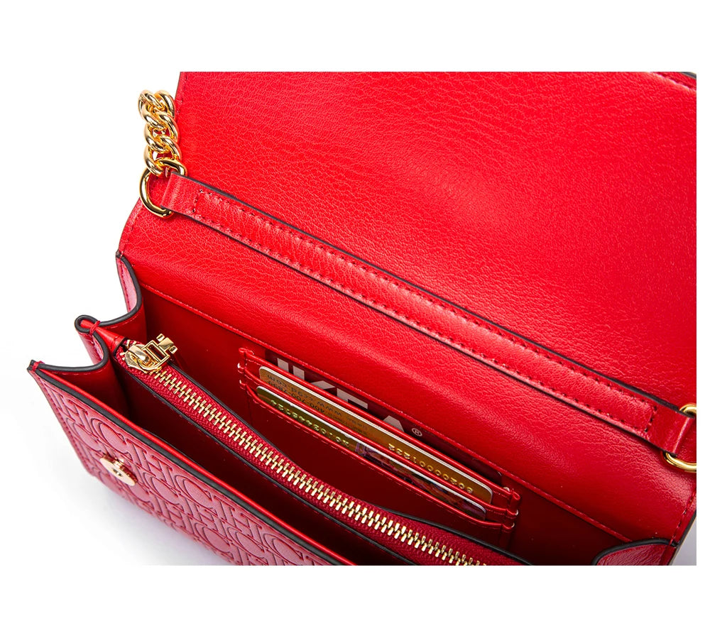 Exquisite Craftsmanship Women's Chain Bag Light Luxury Design Temperament Crossbody Bag 2025 New Classic Chain Bag Women's Crossbody Bag